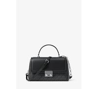 MK Bolso satchel Tribeca extrapequeño con logotipo - Negro - Michael Kors ONE SIZE