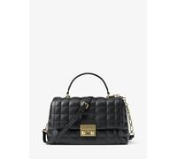 MK Bolso satchel Tribeca mediano de piel acolchada - Negro - Michael Kors ONE SIZE