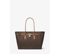 MK Bolso tote Hamilton Moderne grande con logotipo - Marrón - Michael Kors ONE SIZE