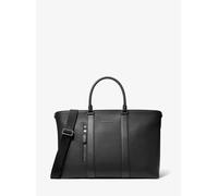 Michael Kors Hudson Getaway - Bolsa para hombre, Herrajes plomizos ligeros/negro, One Size