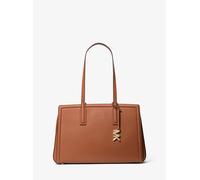 MK Bolso tote Laila mediano de piel - Marrón - Michael Kors ONE SIZE