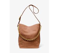 MK Bolso tote Nolita grande de ante tipo bombonera - Marrón - Michael Kors ONE SIZE