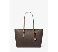 MK Bolso tote Quinn grande de piel con logotipo - Marrón - Michael Kors ONE SIZE
