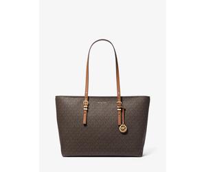 MK Bolso tote Quinn grande de piel con logotipo - Marrón - Michael Kors ONE SIZE