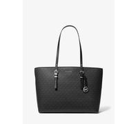 MK Bolso tote Quinn grande de piel con logotipo - Negro - Michael Kors ONE SIZE