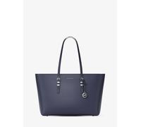 MK Bolso tote Quinn grande de piel granulada - Azul - Michael Kors ONE SIZE