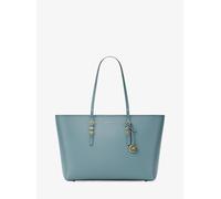 MK Bolso tote Quinn grande de piel granulada - Azul - Michael Kors ONE SIZE