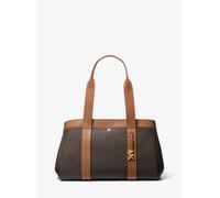 MK Bolso tote Romee grande de piel con logotipo - Marrón - Michael Kors ONE SIZE