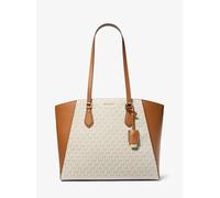 MK Bolso tote Taryn grande de piel con logotipo - Nude - Michael Kors ONE SIZE