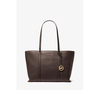 MK Bolso tote Temple grande de piel granulada - Marrón - Michael Kors ONE SIZE