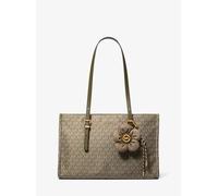 MK Bolso tote Zadie mediano con estampado de logotipos - Verde - Michael Kors ONE SIZE