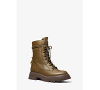 MK Bota de estilo militar Caleb de piel - Verde - Michael Kors EU 40.5