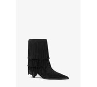 MK Bota Jayla de ante con flecos - Negro - Michael Kors EU 40