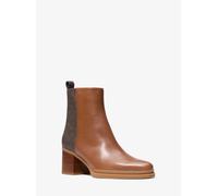 MK Bota Lex de piel con logotipo - Marrón - Michael Kors EU 40