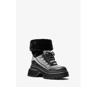 MK Bota Shiloh de varios materiales con adorno - Negro - Michael Kors EU 36