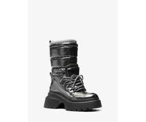 MK Bota Shiloh metalizada de varios materiales - Gris - Michael Kors EU 37