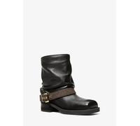 Michael Kors COLBY FLAT BOOTIE BROWN BLK Mujer, EU 38.5