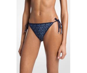 MK Braga de bikini reversible con logotipo - Azul - Michael Kors S