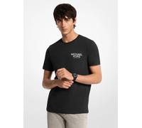 MK Camiseta de algodón con estampado - Negro - Michael Kors M