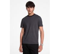 MICHAEL KORS CS5529A5KS MK SIG TEE Camisetas Manga corta Hombre Negro