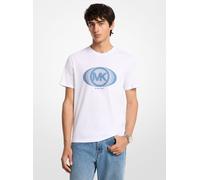 Michael Kors Camiseta 'VICTORY' azul / blanco L azul / blanco