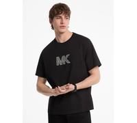 MK Camiseta gráfica de algodón con logotipo - Negro - Michael Kors XS