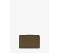 MK Cartera Bryant mediana de piel granulada - Verde - Michael Kors ONE SIZE