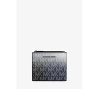 MK Cartera Cooper mediana con degradado y logotipo - Negro - Michael Kors ONE SIZE