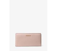 MK Cartera grande Bryant de piel granulada con cierre delantero con botón a presión - Rosa - Michael Kors ONE SIZE