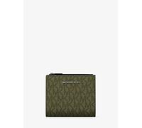 MK Cartera Hudson con logotipo - Verde - Michael Kors ONE SIZE