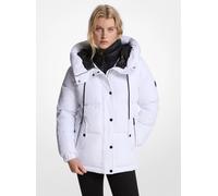 MK Chaqueta acolchada con capucha - Blanco - Michael Kors XXS