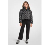MK Chaqueta acolchada con motivo de diamantes imperio - Negro - Michael Kors 5Y