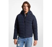 MK Chaqueta acolchada plegable Clarkston con capucha - Azul - Michael Kors XL