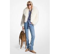 MK Chaqueta corta de pelo sintético - Nude - Michael Kors XS