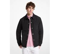 MK Chaqueta tipo camisa tejida - Negro - Michael Kors L