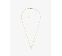 MK Collar con colgante de piedra circular - Dorado - Michael Kors ONE SIZE