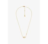 MK Collar con piedra talla marquesa - Dorado - Michael Kors ONE SIZE