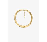 MK Collar de cadena de eslabones con adorno de hebilla - Dorado - Michael Kors ONE SIZE