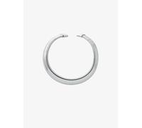 MK Collar tubogas de latón chapado en metales preciosos - Plateado - Michael Kors ONE SIZE