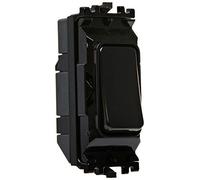 MK Electric Grid Plus 10 Amp 2 Way SP - Módulo de interruptor negro