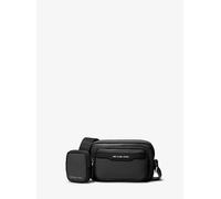 MK Funda para cámara Cooper de piel granulada - Negro - Michael Kors ONE SIZE