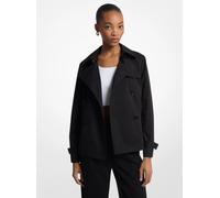 MK Gabardina corta - Negro - Michael Kors S