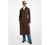 MK Gabardina de ante - Marrón - Michael Kors S