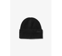 MK Gorro de cachemir acanalado - Negro - Michael Kors ONE SIZE
