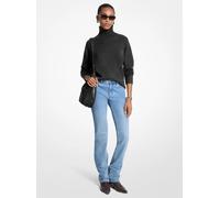 MK Jersey de cuello vuelto de lana - Negro - Michael Kors L