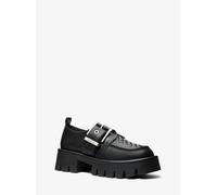 MK Loafer Colby de piel con ojales - Negro - Michael Kors EU 42.5