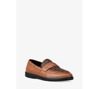 MK Loafer Wesley de piel con logotipo - Marrón - Michael Kors EU 40