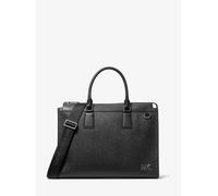 MK Maletín Edison mediano de piel antiarañazos - Negro - Michael Kors ONE SIZE