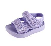MK MATT KEELY Sandalias para Niños Niñas Sandalias Unisex Deportivas de Verano Antideslizantes,21 EU,Morado