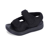 MK MATT KEELY Sandalias para Niños Niñas Sandalias Unisex deportivas de verano antideslizantes,24 EU,Negro